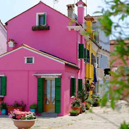Night Galleria Holiday Home - Bed & Art In Burano - The Pink House Kültér fotó